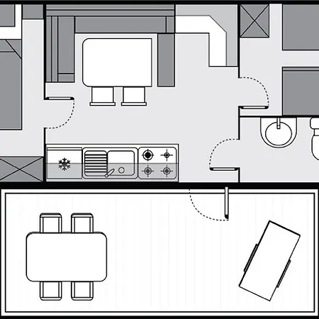 Victoria Mobilehome In Stella Del Sud Foce Varano